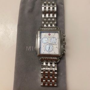 Michele women’s deco watch